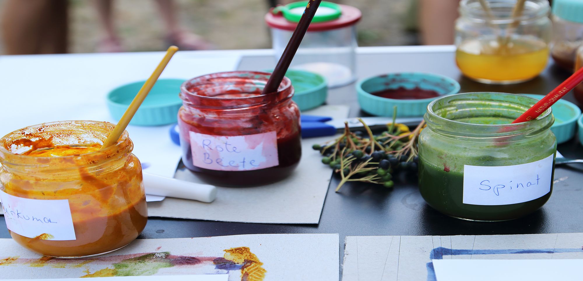 Malen mit den WildnisLotsen (c) Iris Rosebrock